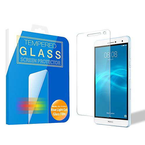 docomo dtab Compact d-01J HUAWEI Media Pad M3 ガラス フィルム ブルーライト カット 90% 強化ガラス ディータブ メディアパッド ファーウェイ 保護フ