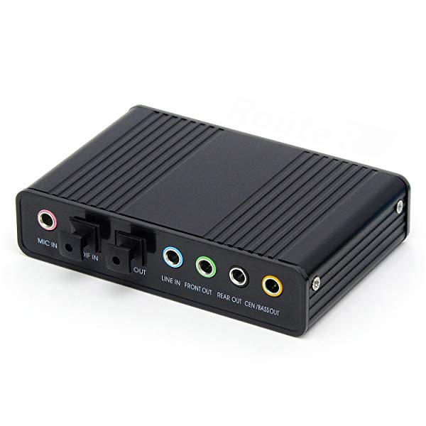 USB to 5.1ch オーディオ アダプタ 光デジタルオーディオケーブル付属 ブラック RA-AUD51BO色:黒。●定番USBオーディオアダプタ「RA-AUD51」の光デジタルオーディオケーブル