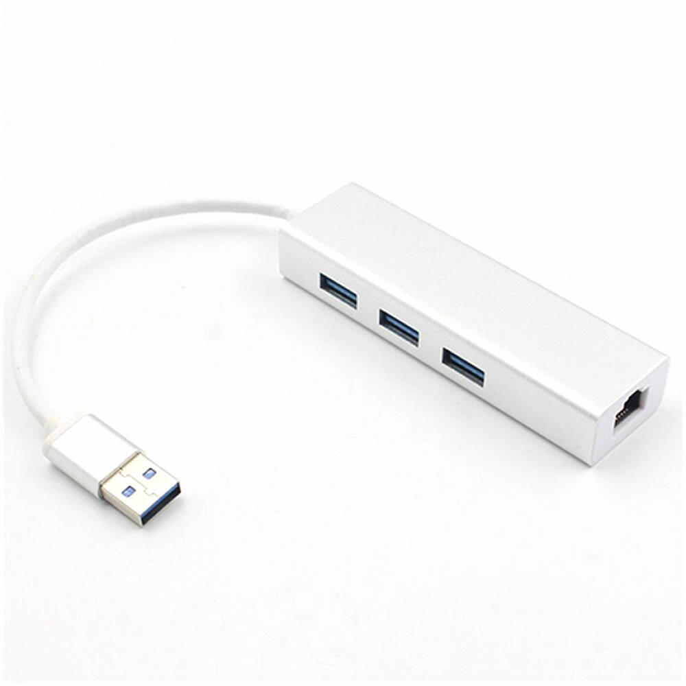 3ポート USB ハブ USB2.0 ギガビット イーサネット 有線 LAN rj45 ネットワーク カード アダプタ 100Mbps ■商品説明■ サポートos Windows 7 / 8 / 10