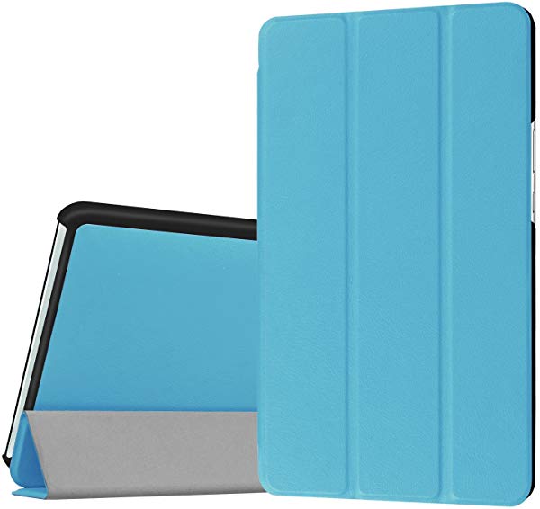 dtab Compact d-01J ケース Media Pad M3 8.4 ケース Le Trade スタンド 機能付き 三つ折 高級PUレザー 超薄型最軽量 傷つけ防止 保護ケース カバー NT
