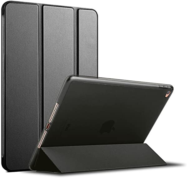 i Pad Air2 カバー ケース アイパッド エア2 Air 2 スマートカバー 耐衝撃 ソフト フレーム オートスリープ リッチ ブラック 黒 IPDA2-S-TPU-BK