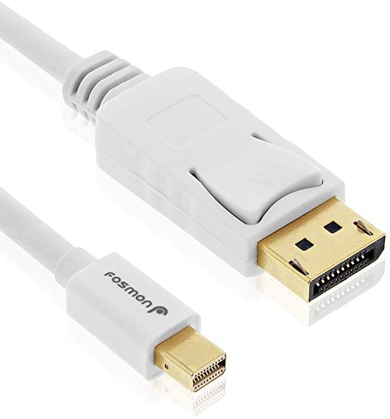 Mini DisplayPort 3m Mini DP mDP Thunderbolt Port to → DisplayPort 変換ケーブル アダプタ (オス・オス) 4K解像度をサポート...