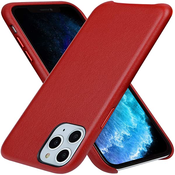 iphone11promaxケース アイフォン11promaxケース 本革 伝統工芸 手作り ワイヤレス充電対応 軽量 携帯ケース スマホケース 携帯カバー 全面保護 (i Phone 11 Pro 