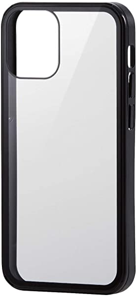 エレコム iPhone 12 mini ケース 360度保護 ブラック