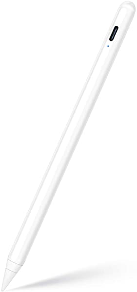 スタイラスペン i Pad ペン 超高感度 極細 タッチペンi Pad 傾き感知 誤作動防止 磁気吸着機能対応 軽量 USB充電式2018年以降i Pad i Pad Pro i Pad air i 