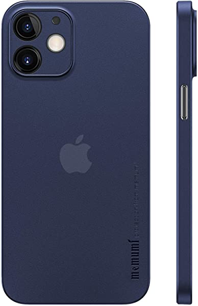 お得な2ﾊﾟｯｹｰｼﾞセットi Phone 12 mini対応ケース 0.3?o超薄型 全面保護カバー 指紋防止 傷付き防止 5.4インチ 人気ケース カバー（クリアブルー）＜超薄型＆超軽量＞ ポリカ