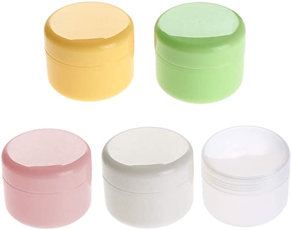 化粧品用 小分け容器 50g クリームケース 小分けボトル 詰め替え容器 ミックス カラー 化粧品 携帯用 収納 旅行用品 5個入り化粧品用 小分け容器 50g クリームケース 小分けボトル 詰め替え