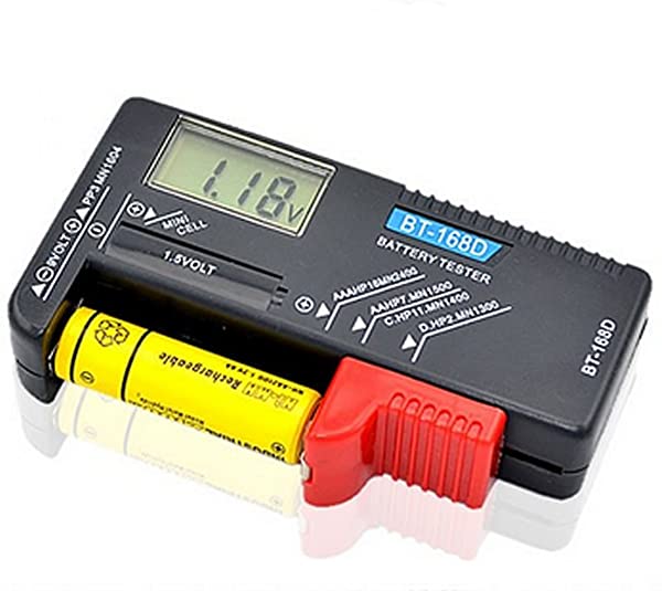 液晶 測定器 単1〜5形 9Ｖ形乾電池 1.5Ｖボタン電池 乾電池 残量 チェッカー テスター