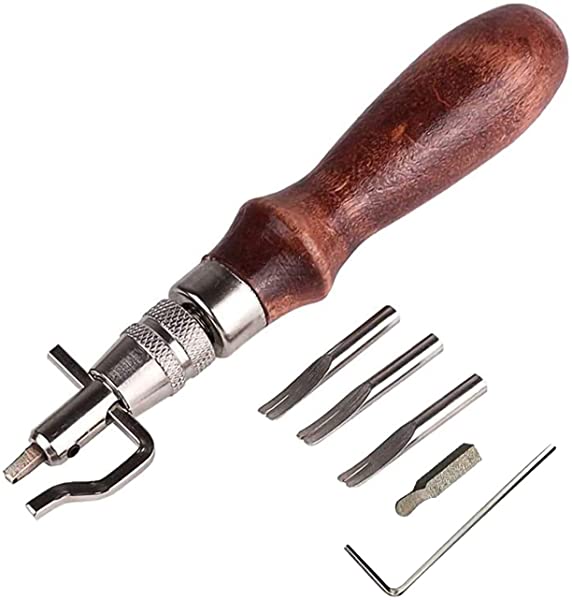 クラフト社 革工具 ステッチンググルーバー DIY レザークラフト 工具]]各規格の部品がありますので、交換必要する時、すぐに取り付け/外すできます。木製ハンドルですから、疲れにくい、使い心地が良いで
