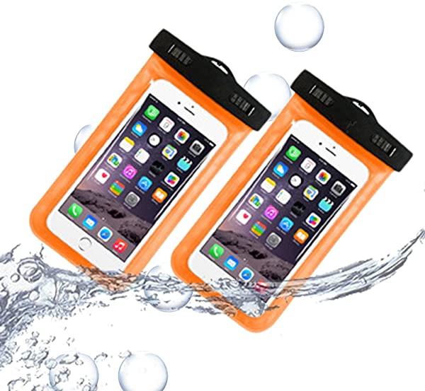 防水ケース スマホ用 防水携帯ケース IPX8認定 高感度PVC お風呂 温泉 釣り 水泳 スキー スノボ アウトドア iPhone 6s 6s Plus 7.