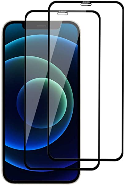 i Phone 12 用 i Phone 12 Pro 用 ガラスフィルム 2枚セット 全面保護 日本製素材旭硝子製 硬度9H For アイフォン12 用 12 Pro 用 強化 ガラス フィルム 指