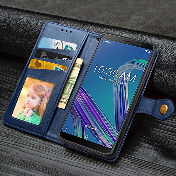 Ruten Japan Asus Zenfone Max Pro M1 Smartphone Case Notebook Type Zb601kl Smartphone Case Cute Lightweight Ultra Thin Ultra Polishing Gloss Card Holder Strap Asus Zenfone Max Pro