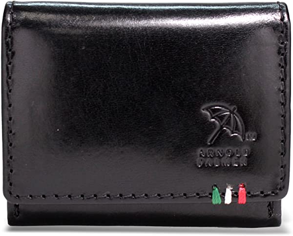[アーノルドパーマー] 財布 メンズ 小銭入れ コインケース イタリーレザー 革 APZ-3311 (black)